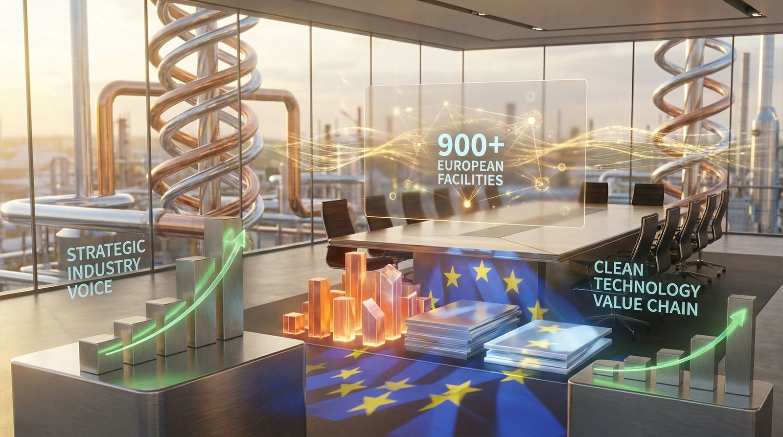 European Metals rebranding strategy visualization.