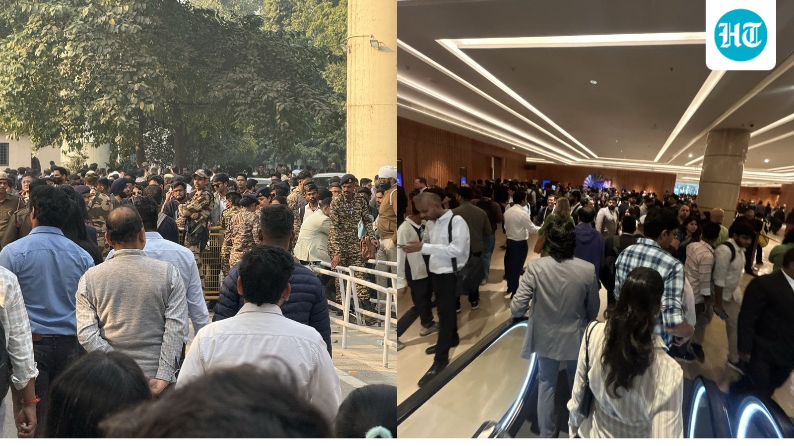 'Long queues, no water': Attendees describe experience at AI Summit in Delhi