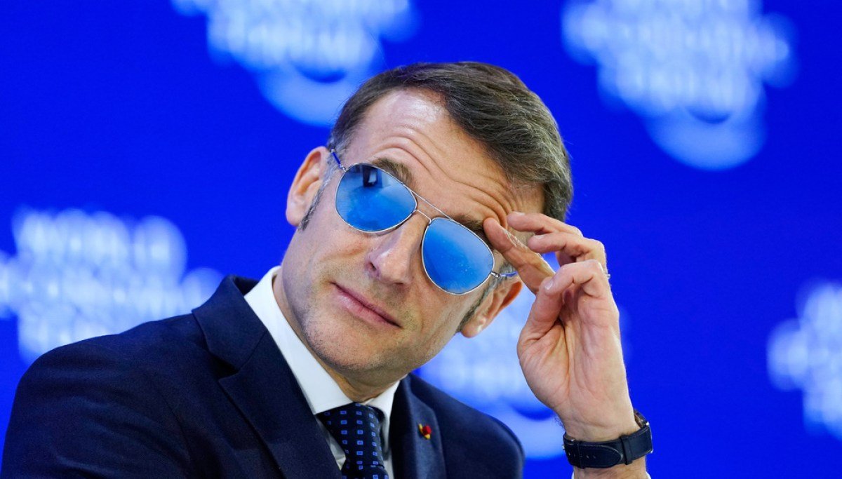 Macron calls free speech ‘pure bulls***’ while blasting tech company executives