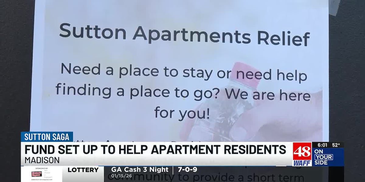 City of Madison, organizations raising money to move residents out of The Sutton Apartments