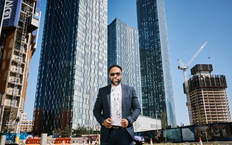 Gabriel Erinle, founder, GAME FM, in Manchester