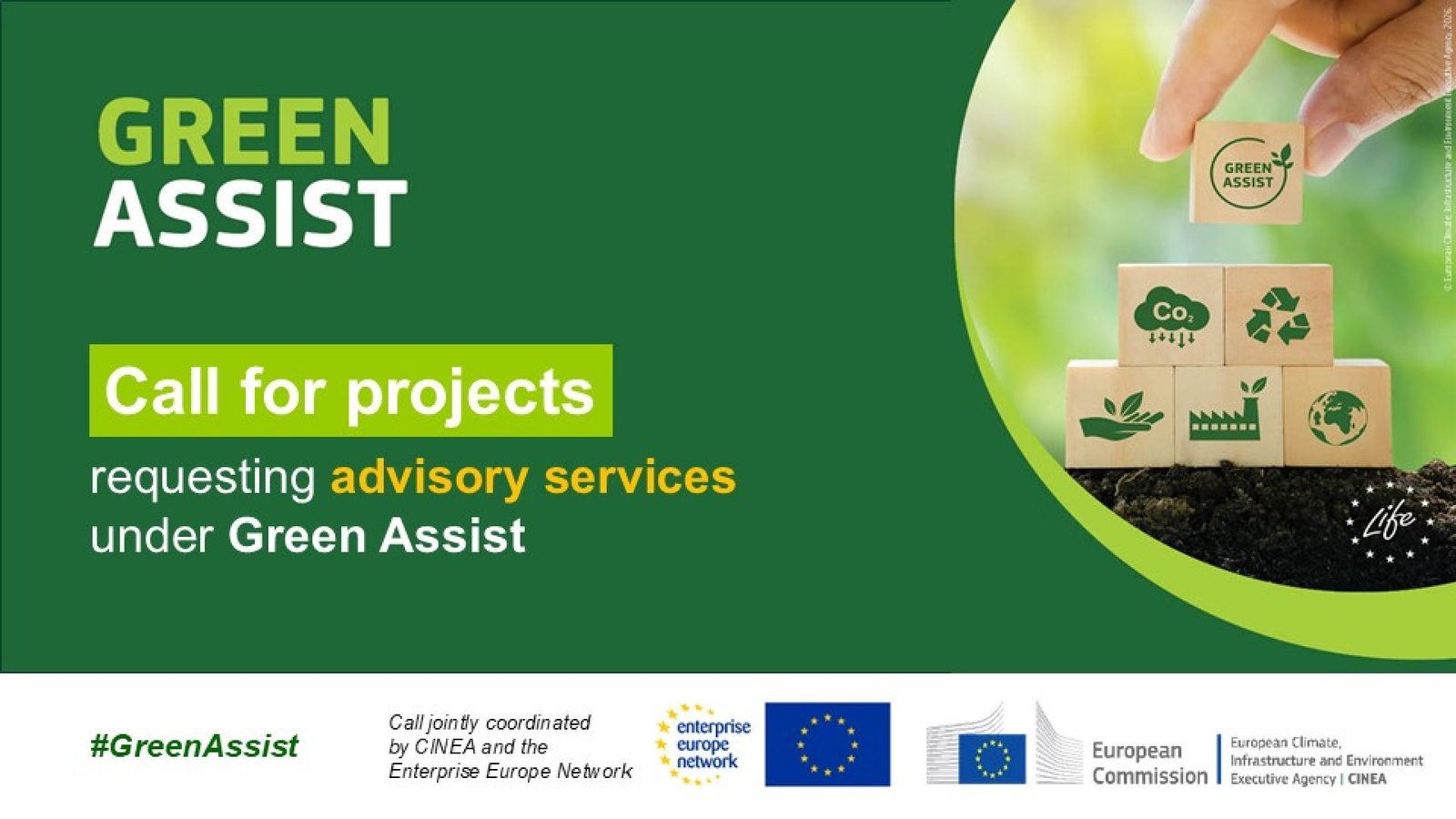 Call For Applications: Green Assist 2026 (€3 Million Advisory Support for SMEs)