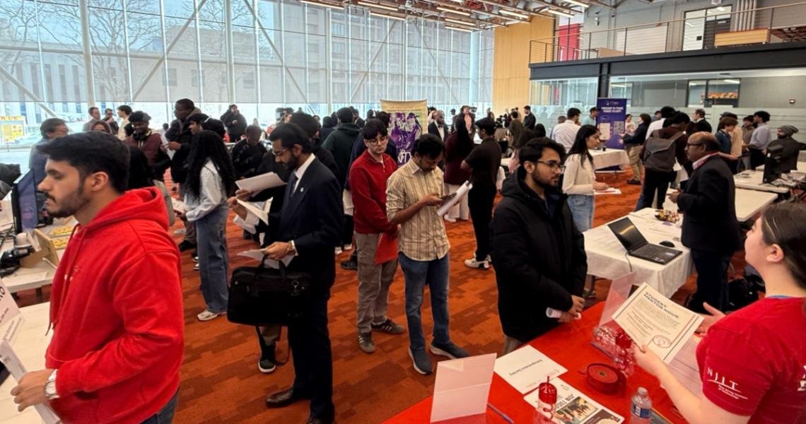 Record Turnout at NJIT Startup Job Fair Showcases Thriving Entrepreneurial Spirit