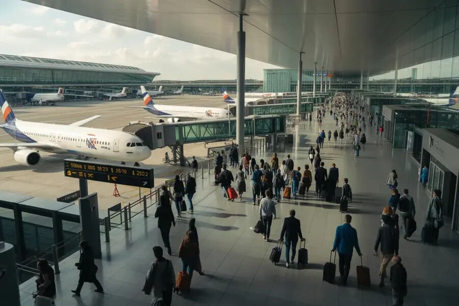 Schiphol airport, netherlands