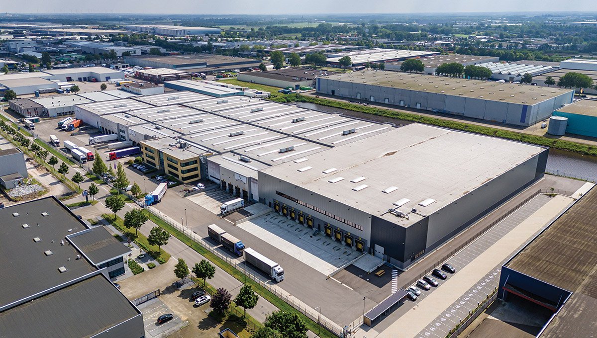 Located in Roosendaal, the Netherlands, this 34,852-square-meter (375,144-square-foot) modern logistics facility offers direct access to major European markets