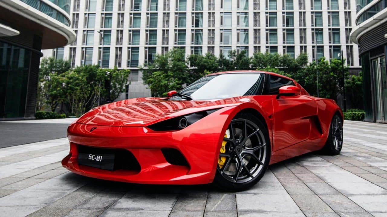 The Chinese electric sports car SC01 will arrive on the European market and will be produced in Italy.