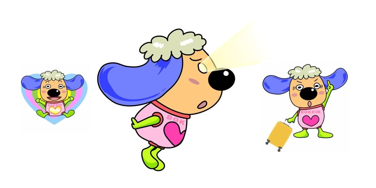 "Dokkin" - the mascot of the Japan Fair Trade Commission