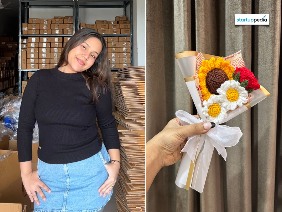 This 20-YO Introverted Ludhiana Girl Built a ₹5.28 Crore Biz in 2 Years Through Handicraft Crochet Flower Sale; Now Empowering 300+ Women