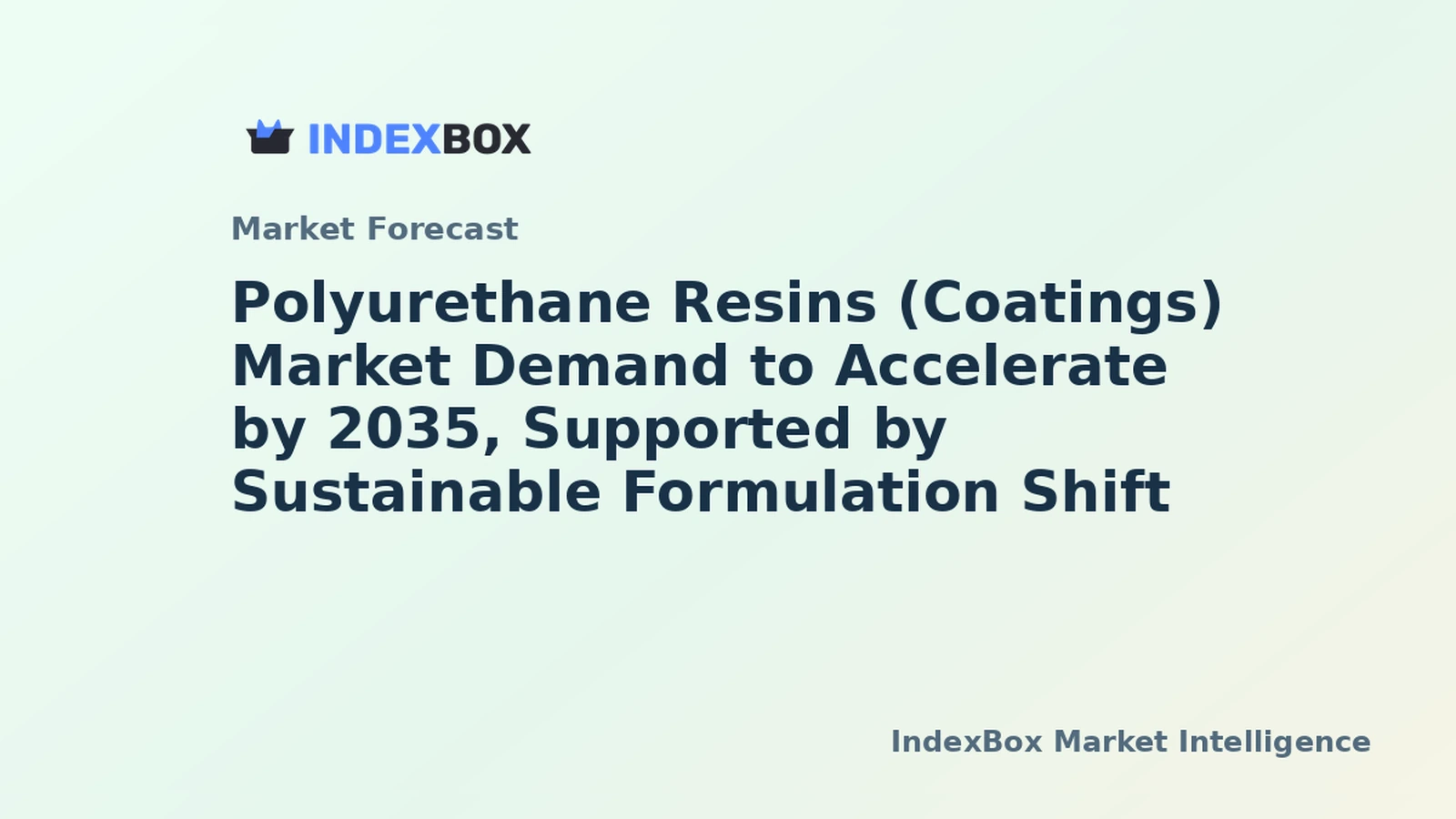 Polyurethane Resins (Coatings) Market Forecast Points Higher Toward 2035 Amid Regulatory and Industrial Demand - News and Statistics