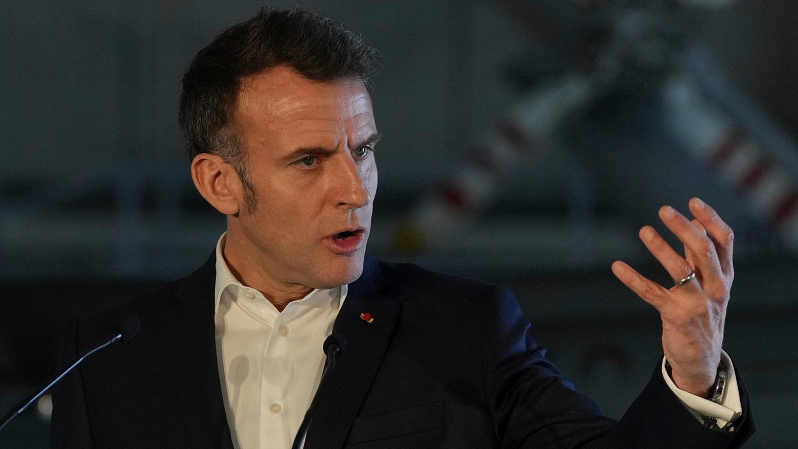 'Attack on Cyprus Is an Attack on All of Europe,' Macron Says During Visit
