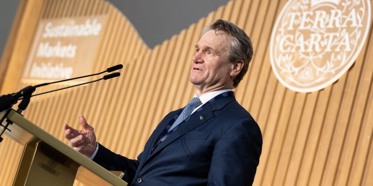 A U.K.-based sustainability initiative is drawing U.S. CEOs like BoA's Brian Moynihan