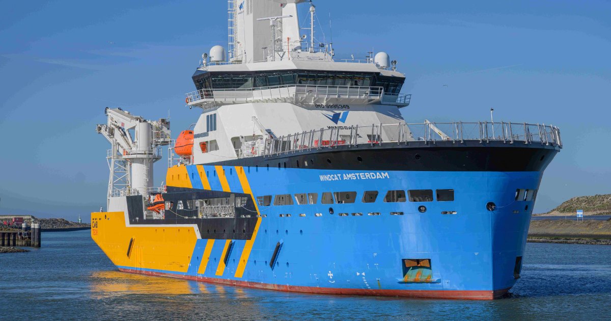 Damen & Windcat Launch The First Elevation Series CSOV In Europe