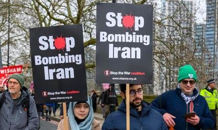 Europe erupts in protests over US, Israel strikes on Iran