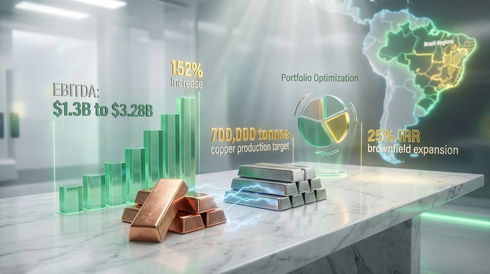 Vale Base Metals IPO preparation visualized with statistics.