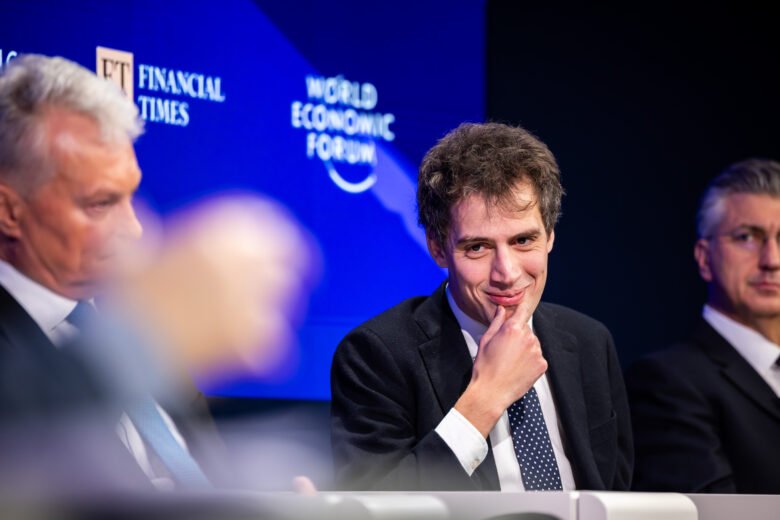 Arthur Mensch, Co-Founder and Chief Executive Officer, Mistral AI. ©2026 World Economic Forum / Ciaran McCrickard.
