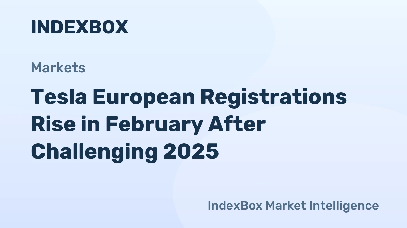 Tesla Sees European Growth in February 2026 After Sales Decline - News and Statistics