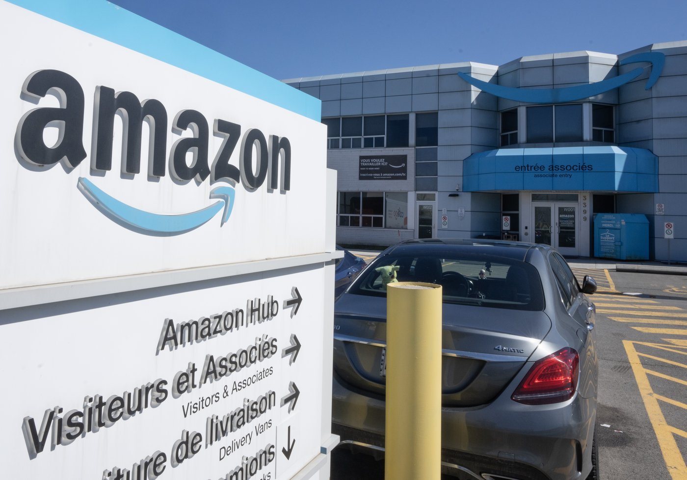 Amazon closures in Quebec lead to additional layoffs of service partners, 4,500 people lost their job