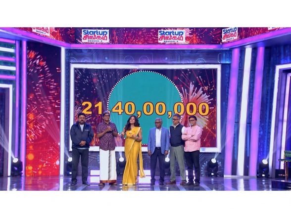 Business News | Startup Singam Season 2 Crosses Rs.50.15 Crore in Investment Commitments Within First 8 Episodes; Over Rs.100 Crore Expected This Season