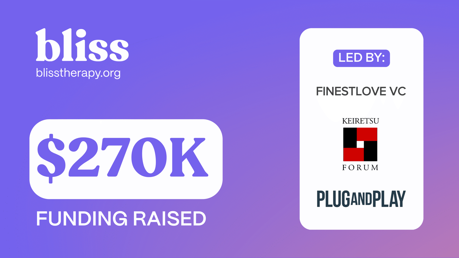 Albanian-Finnish Startup Bliss Raises $270K to Build Culturally Intelligent AI for Therapy