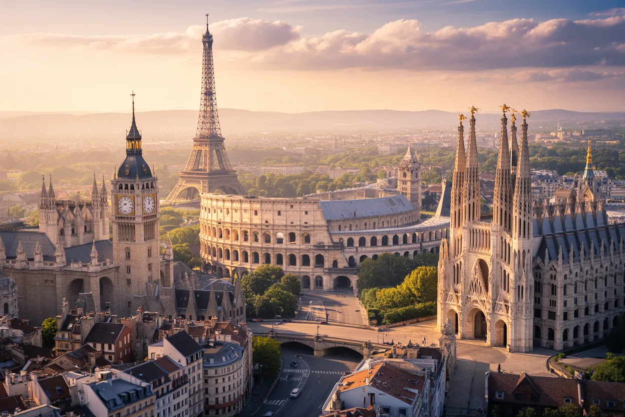 Europe&rsquo;s top cultural destinations