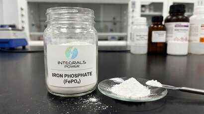 Iron Phosphate. Courtesy of Integrals Power.