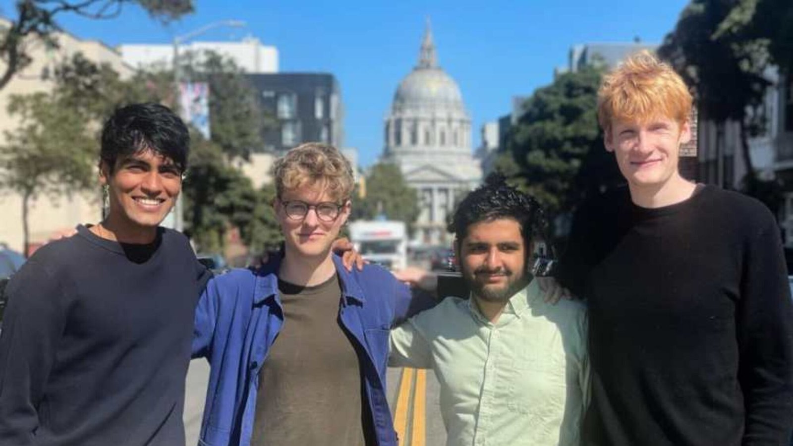 Die Anysphere-Gründer: Aman Sanger, Arvid Lunnemark, Sualeh Asif und Michael Truell (CEO). © Anysphere