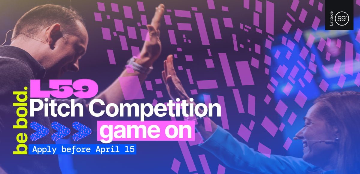 Latitude59 opens applications for its pitch competition Tallinn, Estonia