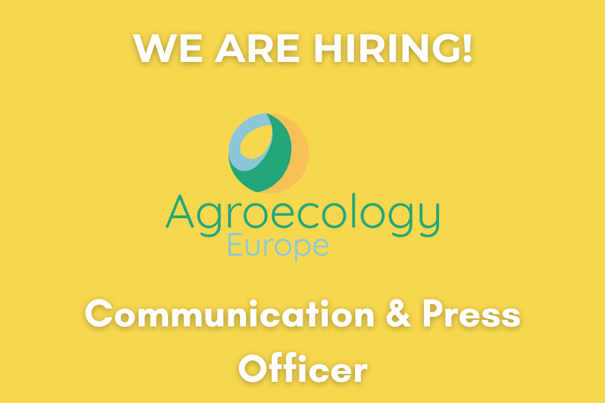 Join Agroecology Europe as a Communication and Press Officer: Apply by 15 March 2026