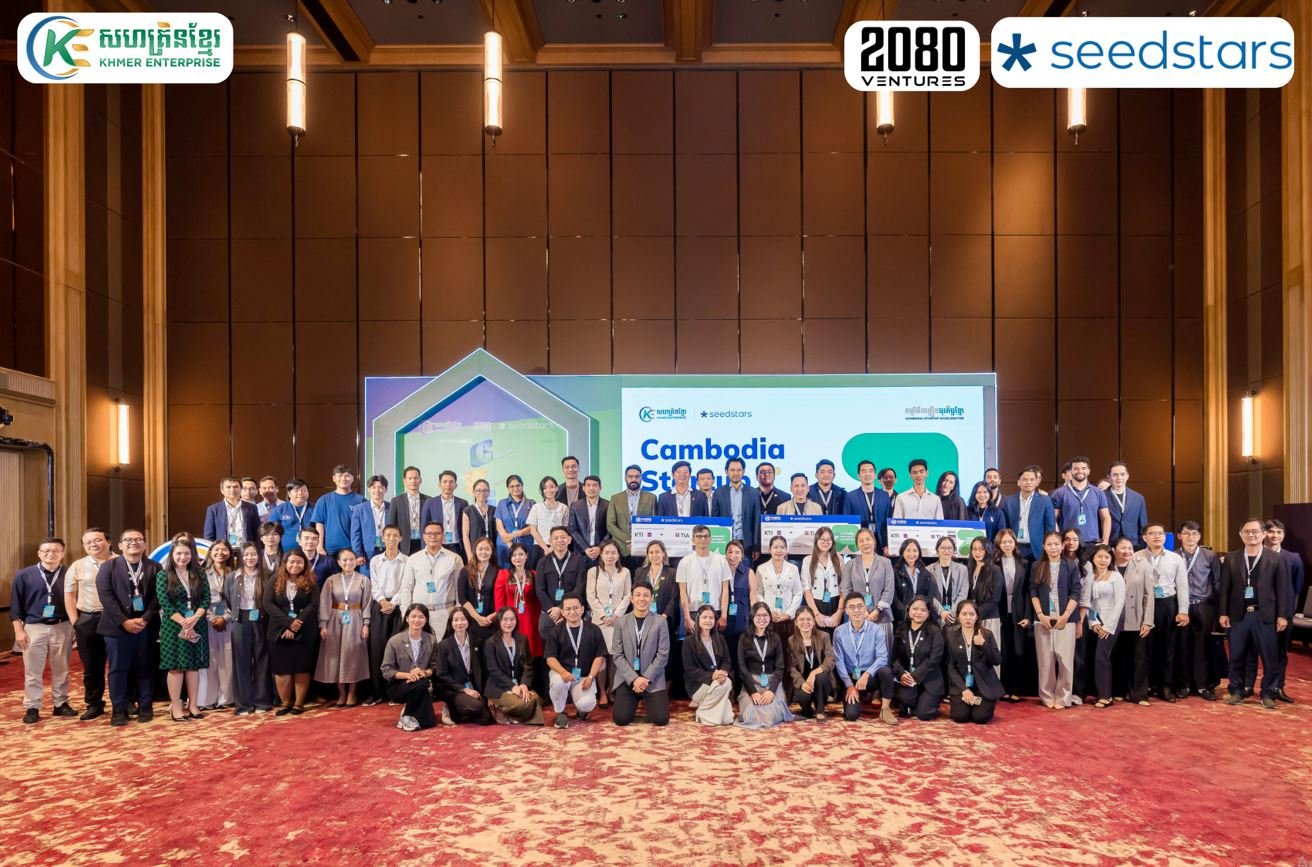 Khmer Enterprise, 2080 Ventures, and Seedstars Host the Cambodia Entrepreneur Showcase, Highlighted by a Startup Closing Deal from 2080 Ventures and an SME Export Deal to Europe