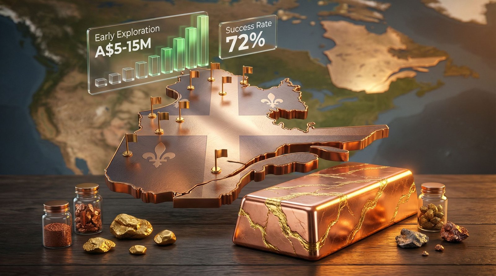 Cygnus Raises $25M for Quebec Copper Gold Project