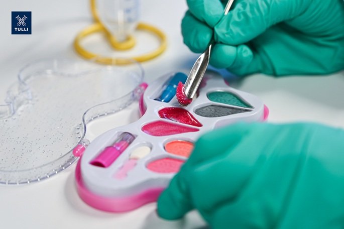 Irregularities spotted in cosmetics composition