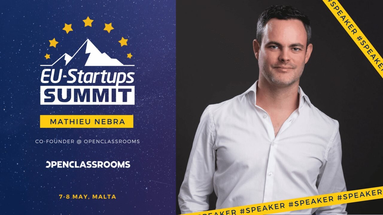 Mathieu Nebra to Speak at EU-Startups Summit 2026 in Malta