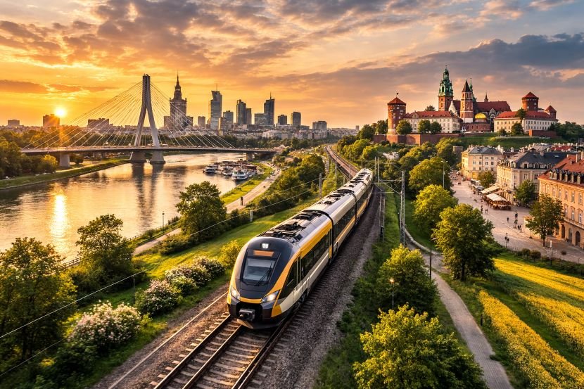 Leo express expands to poland: new warsaw-krakow rail service launched
