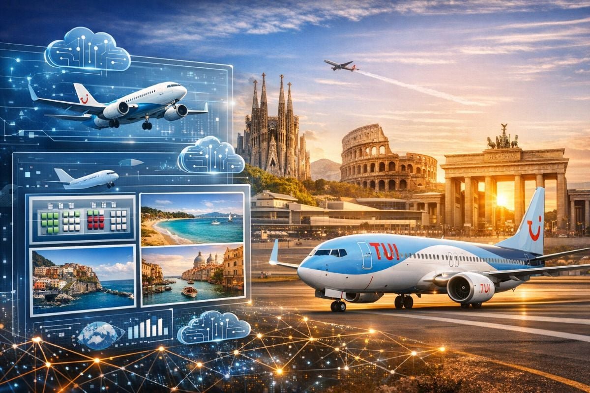 Tui airline embraces digital transformation via airxelerate collaboration for smarter european travel distribution