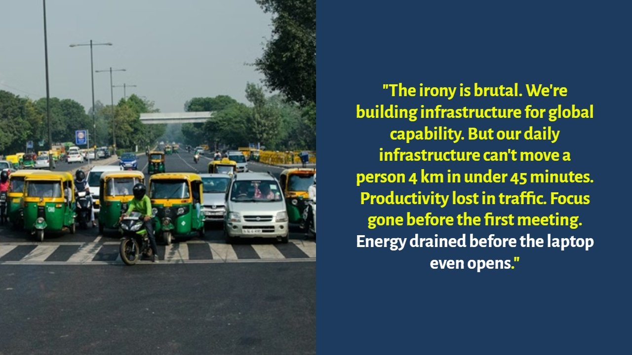 Noida Founder Says India's Workforce Is Stuck In Traffic