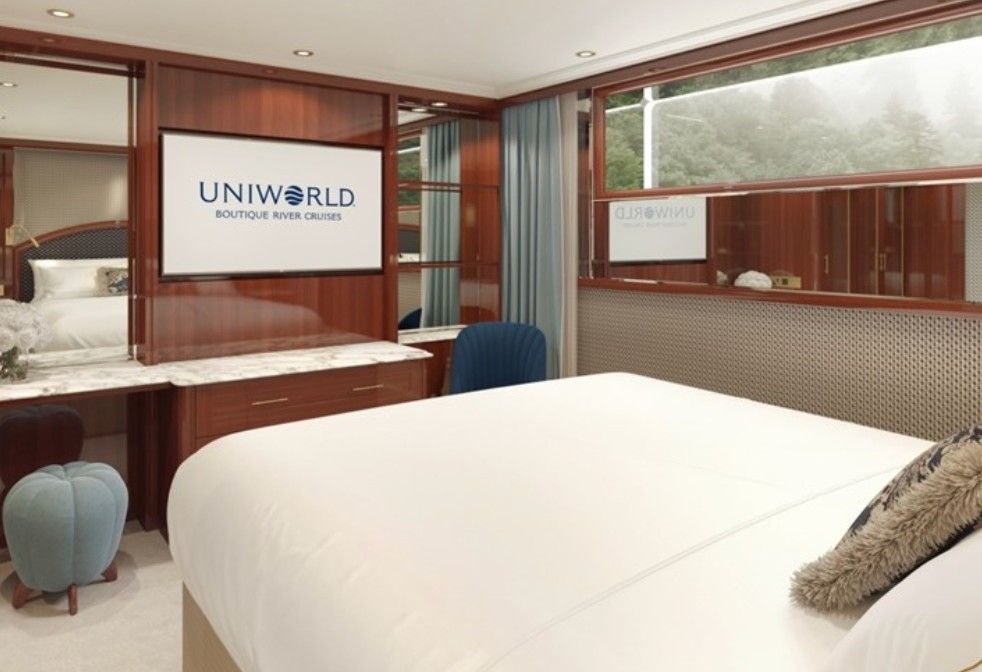 Image of interior of s. S. Emilie river cruise ship