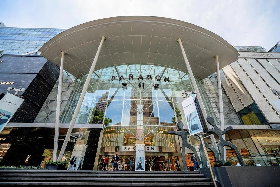 Cuscaden Peak said CICT's $3.9 billion offer for Paragon was unsolicited, but it nevertheless accepted the proposal after weighing it against its plan to upgrade the mall.