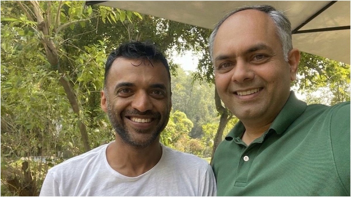 Akshay Sharma also met Deepinder Goyal last year (Photo: Akshay Sharma/LinkedIn)