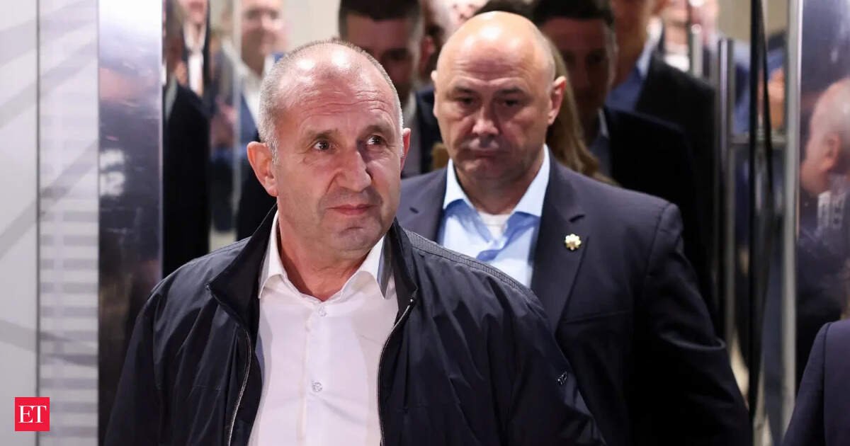 Bulgaria's pro-Russian former president Rumen Radev set for landslide election win, exit polls show