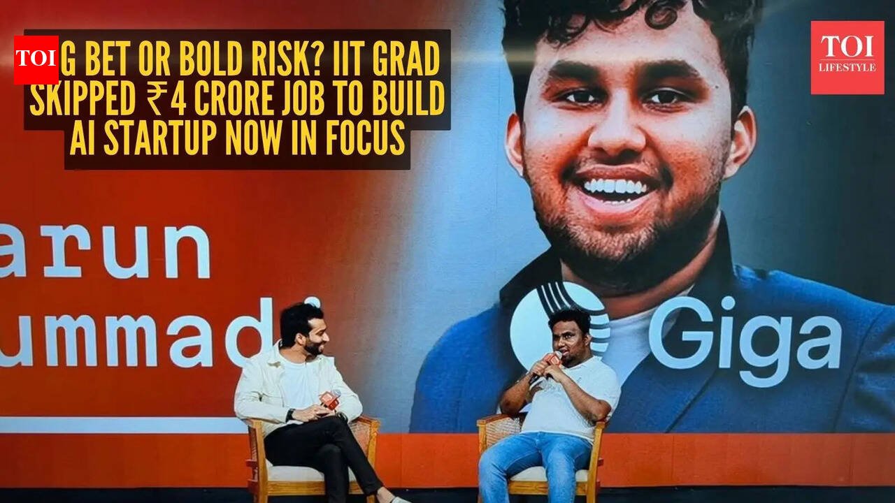 Big bet or bold risk? IIT grad skipped ₹4 crore job to build AI startup now in focus