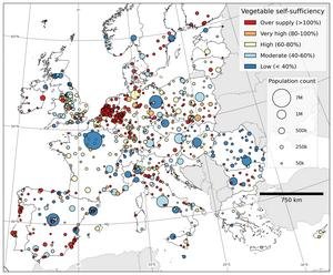 Urban agriculture could supply around 28 percent of Europe’s vegetable demand