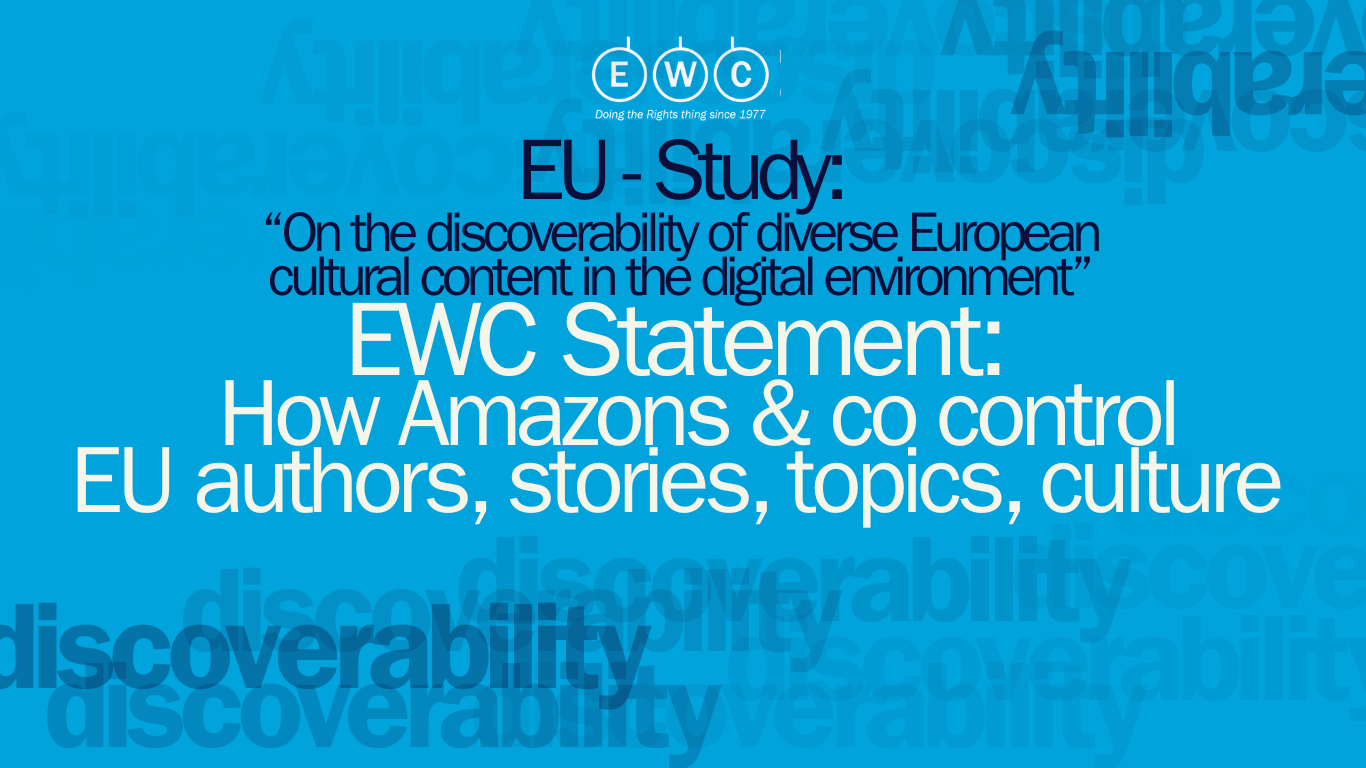 How Amazon & Co control European authors, stories, and topics - EWC
