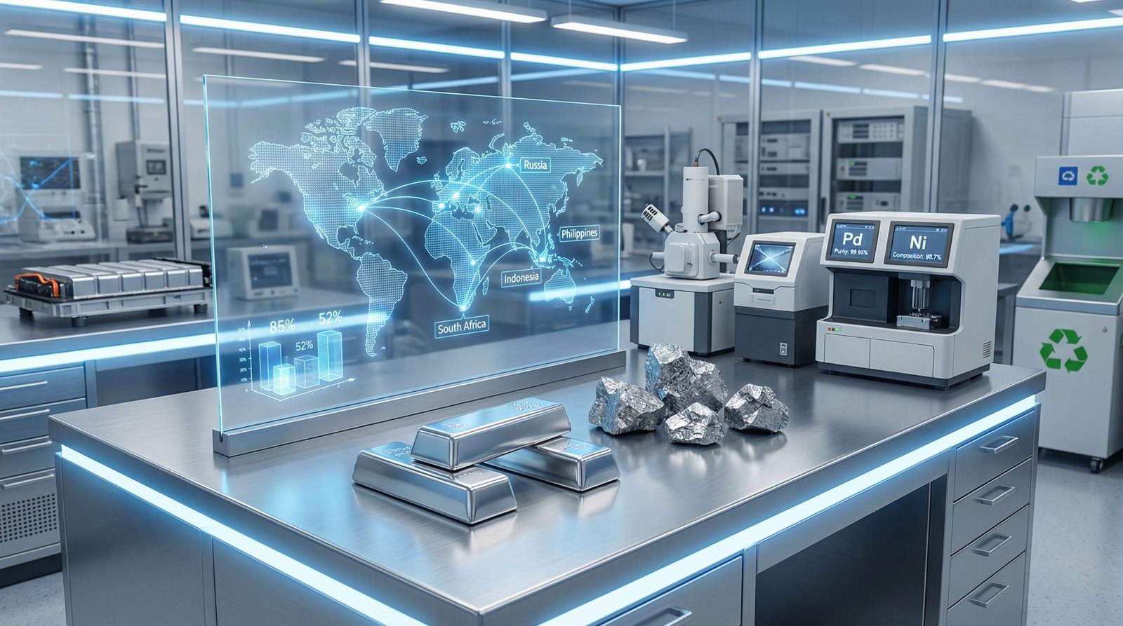 Sustainable Palladium & Nickel Supply Chain Solutions