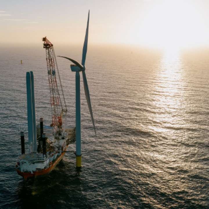 RWE kicks off turbine installation at Denmark's largest offshore wind farm TGS 4C