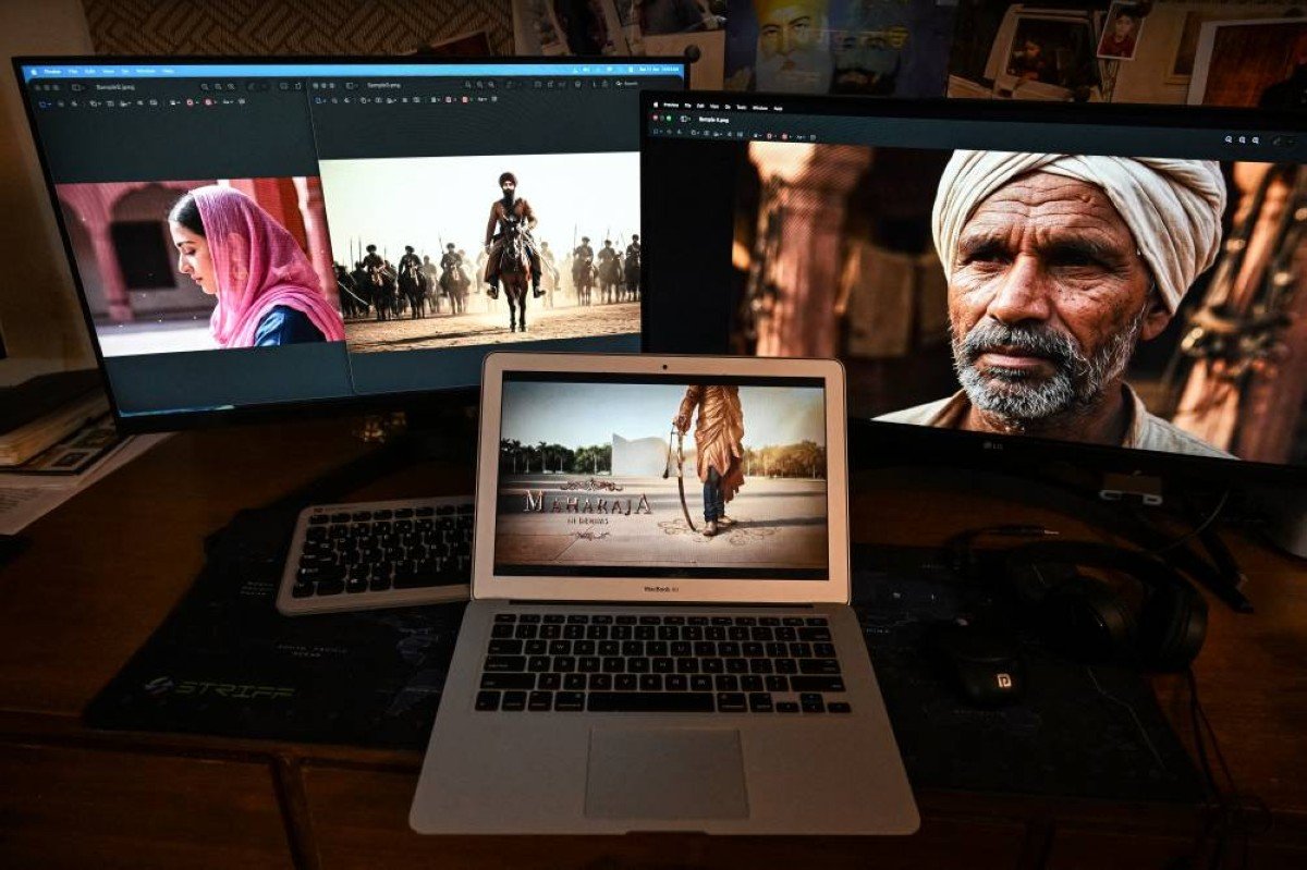 Indias Maharaja in Denims stakes claim in AI film race