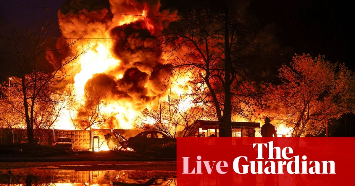 Europe live: Russia ‘does not deserve’ lifting of sanctions, Zelenskyy says, after deadly overnight strikes in Ukraine | Europe
