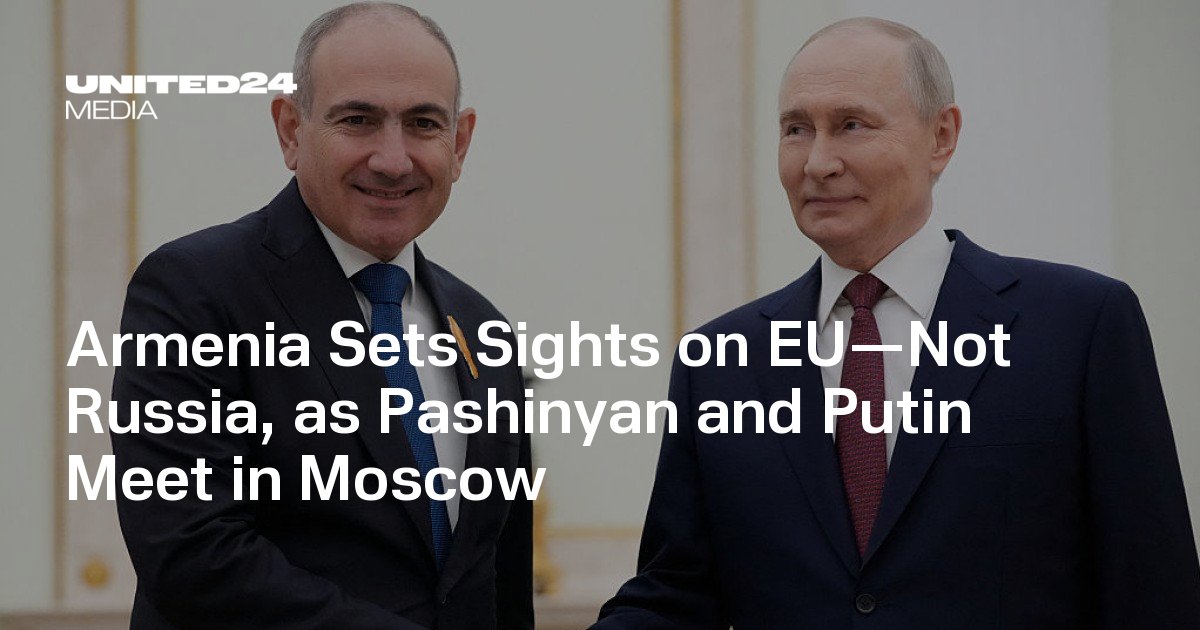 Pashinyan Challenges Putin in the Kremlin Over CSTO Failures and Armenia’s European Future — UNITED24 Media