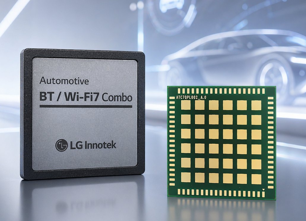 An automotive Wi-Fi 7 Communication Module, an in-car connectivity device, manufactured by LG Innotek [LG INNOTEK]