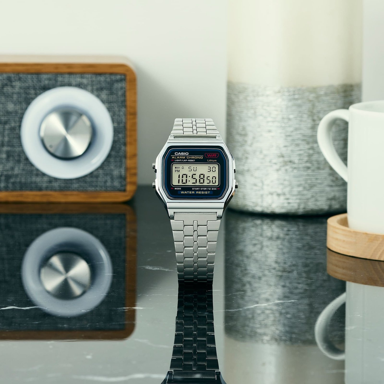 Casio Vintage A159WE-1 Listed in Europe With Classic Design and 7-Year Battery