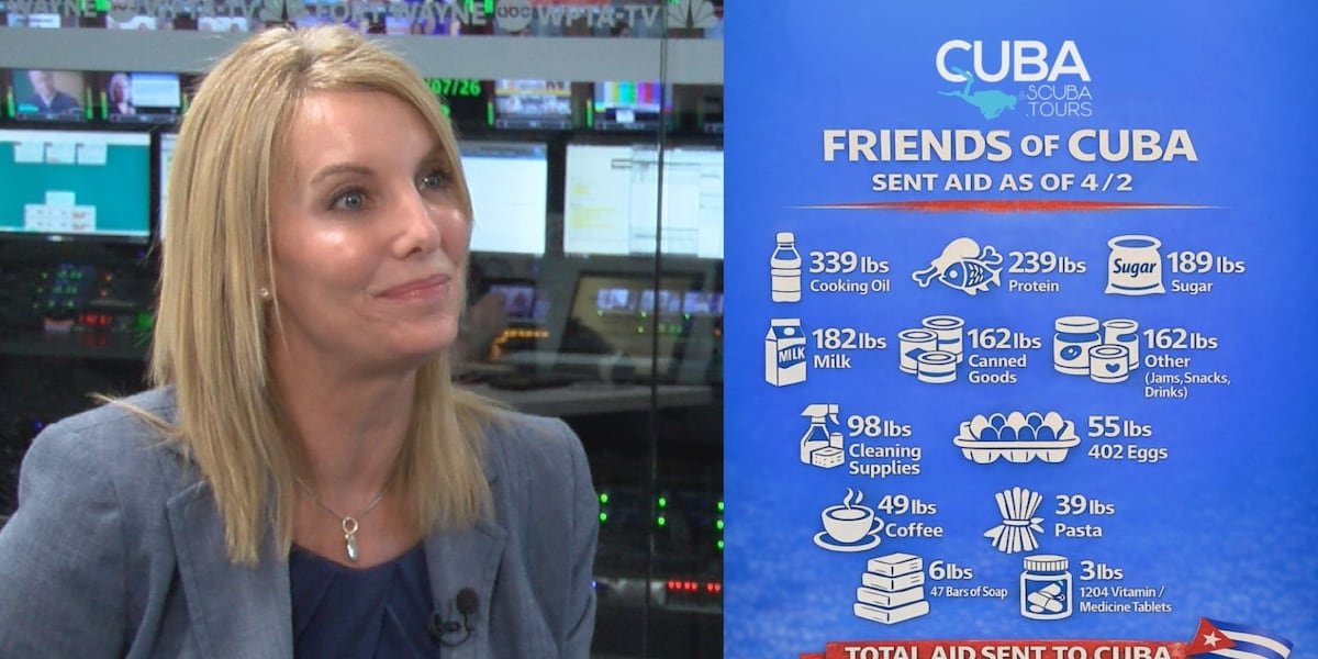 Local woman raises money for Cubans amid humanitarian crisis